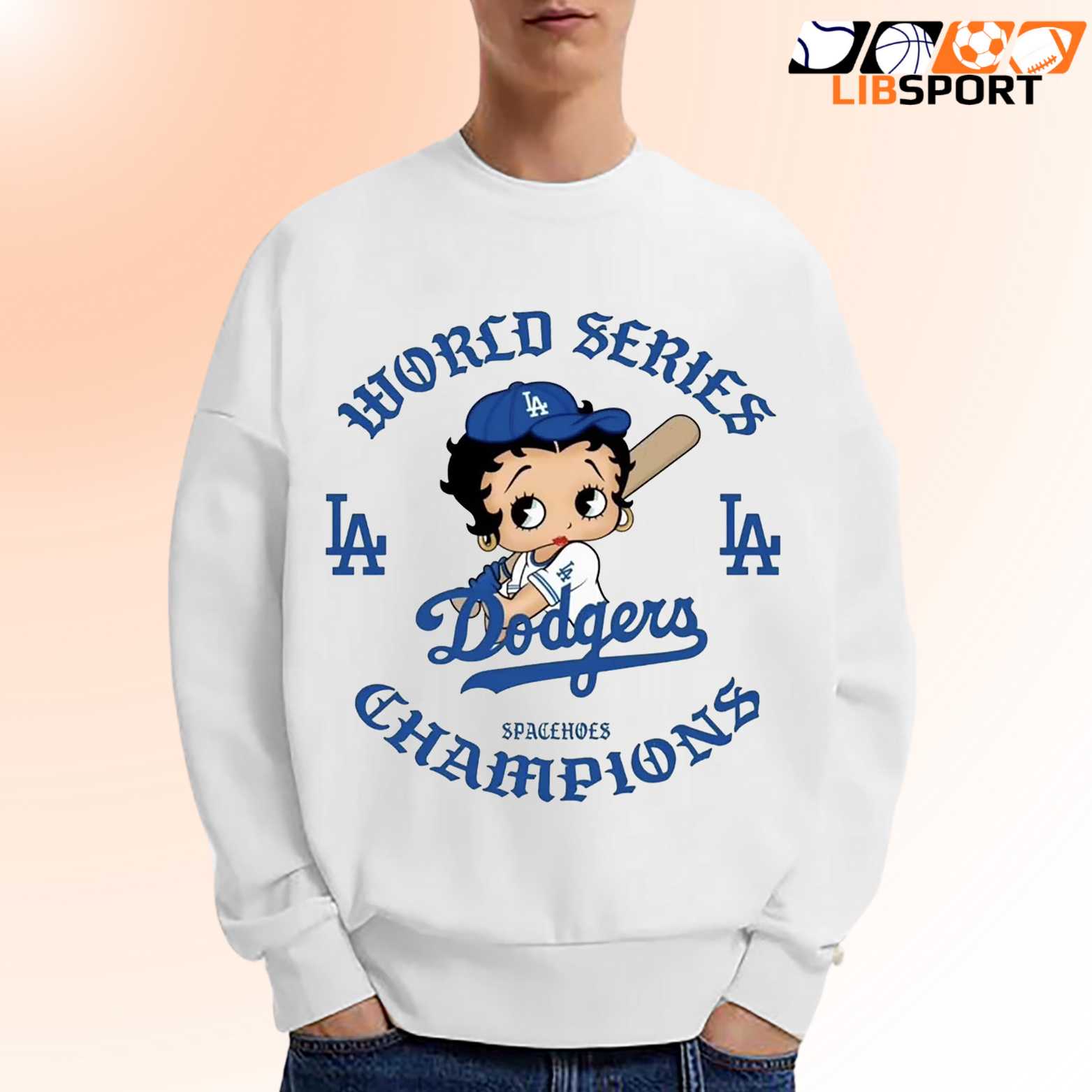 World Series Dodgers Champions Tee, La Betty Boop Shirt, Unisex T Shirt